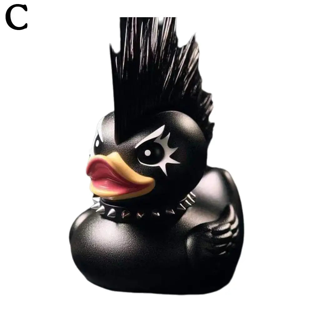 Duck Devil Duck Death Rock Duck Statue Car Styling Central Console Dashboard Auto Styling Decorative Home Desktop Decoration