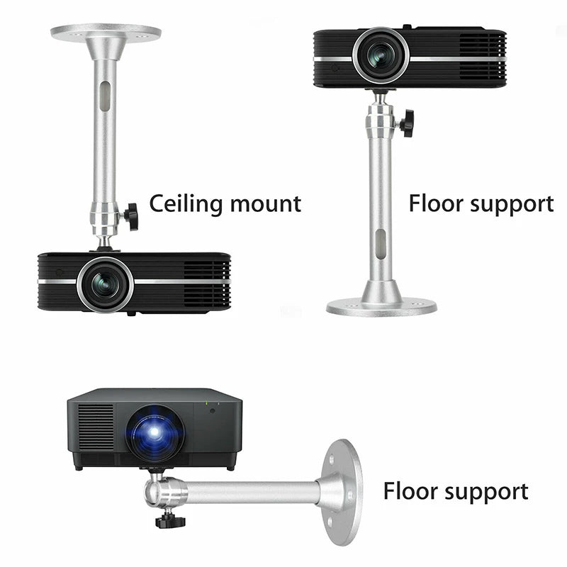 360° Adjustable Projector Wall & Ceiling Mount