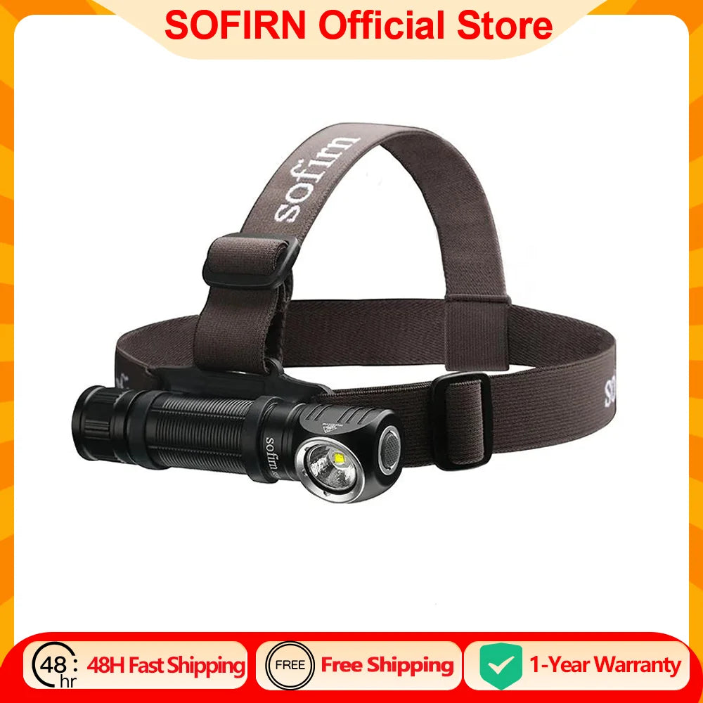 Sofirn HS40 USB-C Rechargeable Headlamp