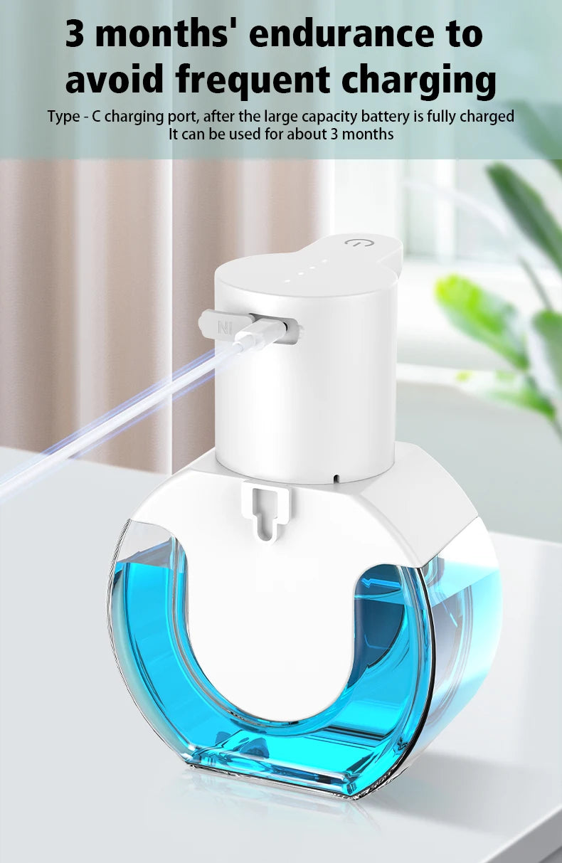 Touchless Rechargeable Soap Dispenser – 14.2 fl oz, Foam or Gel