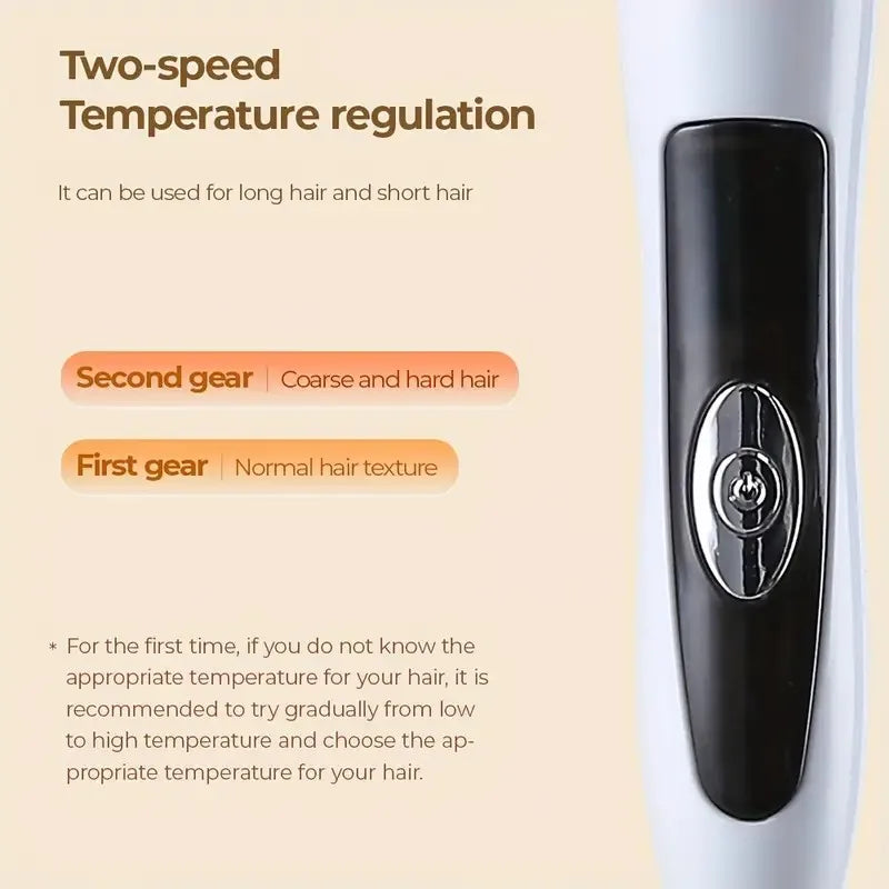 Ceramic Perm Bar Curling Iron – 0.51" Barrel, Fast Heating, Dual Voltage, 180–200°C