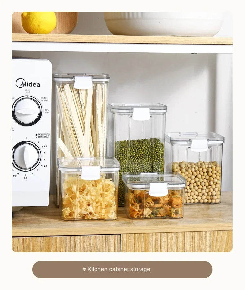 Clear Airtight Food Storage Container with Lid