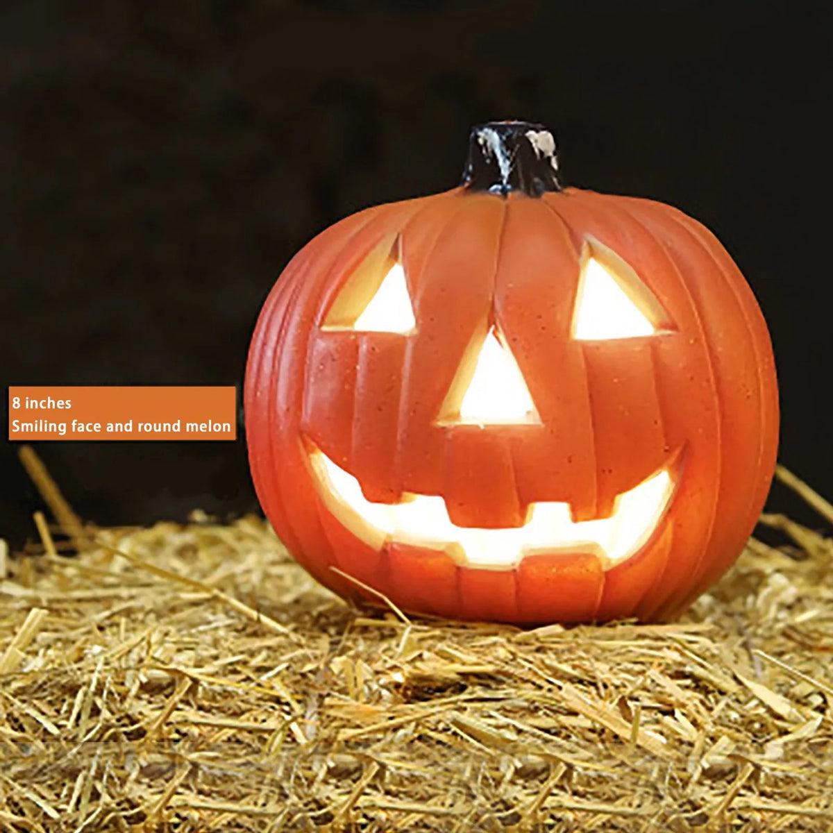 Vintage-Style Halloween Pumpkin Light