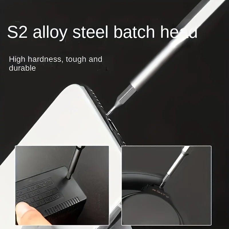 25-in-1 Precision Screwdriver Set with Magnetic Bits