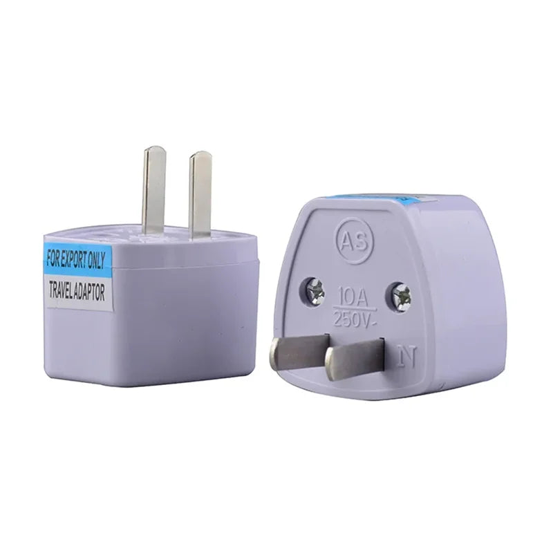 Travel Plug Adapter – EU, UK, US & AU Options