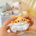 Cartoon Cat Squeeze Fidget Toy – 1 Piece