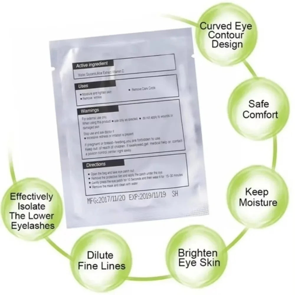 Under-Eye Pads for Eyelash Extensions
