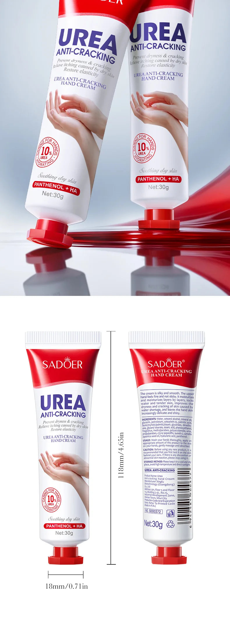 SADOER Moisturizing Hand Cream Set