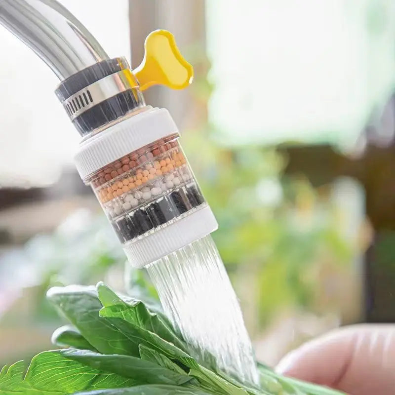 Mini Faucet Water Filter – Four Color Options