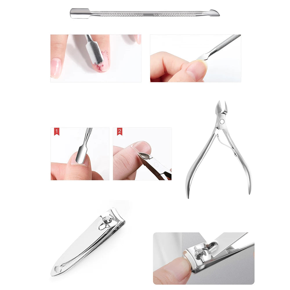 Manicure & Nail Art Tool Kits – 7 Set Options