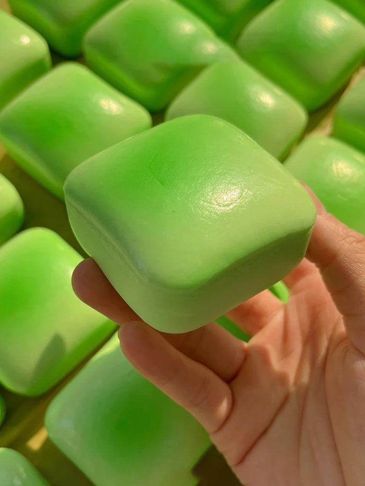 Mini Square Bread Squeeze Fidget Toy – 1 Piece