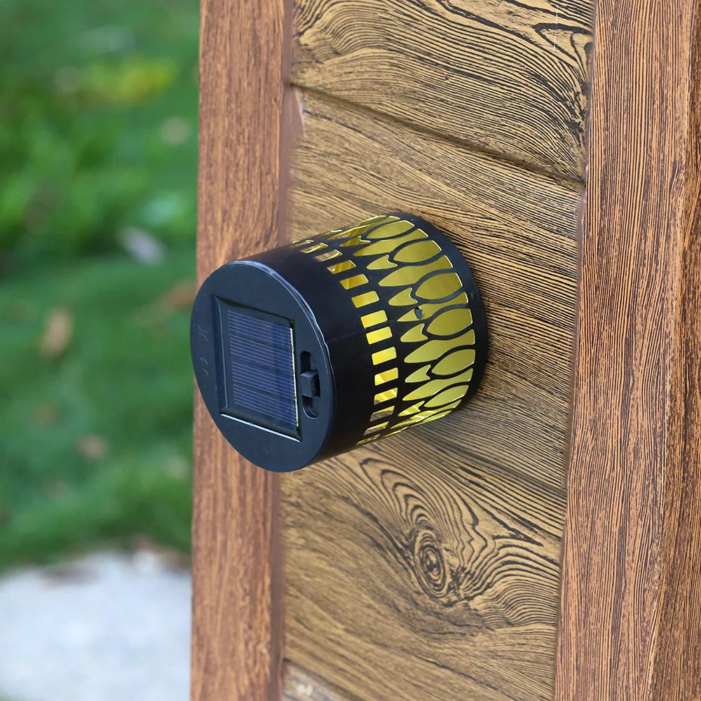 Solar Mandala Fence Wall Lights Garden Decoration  Party Courtyard Decoration Solar Garden Light Garden Patio Walkway Decor