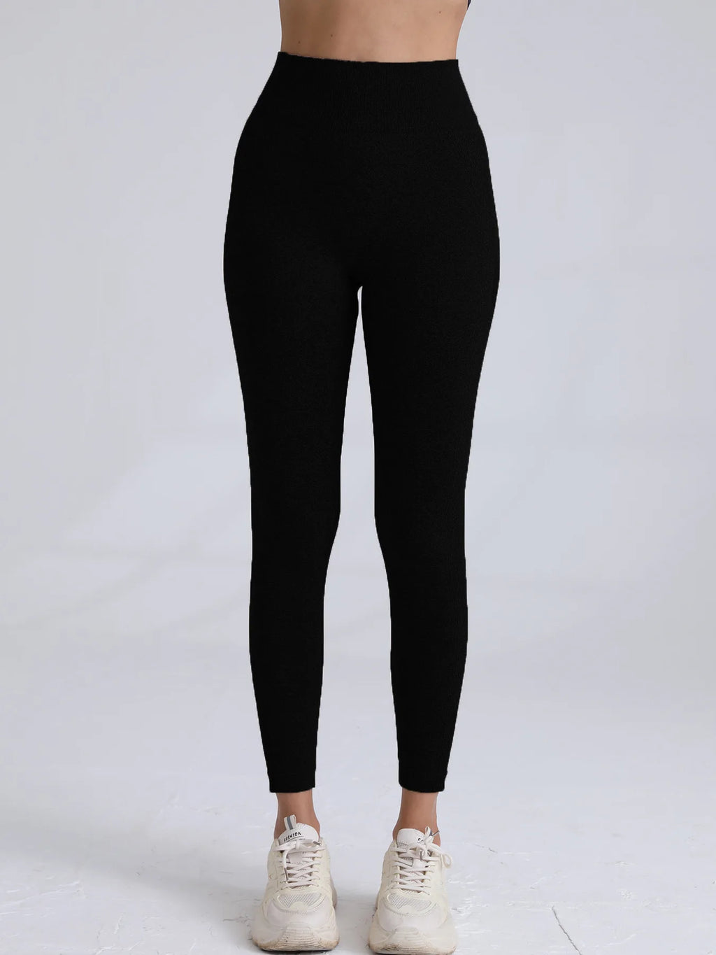 Women's High-Waisted Seamless Stretch Leggings