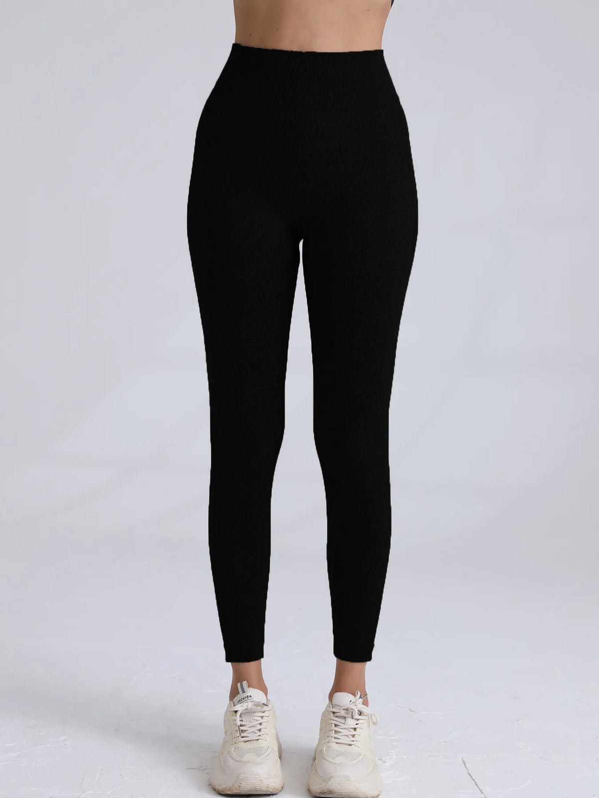 Women's High-Waisted Seamless Stretch Leggings