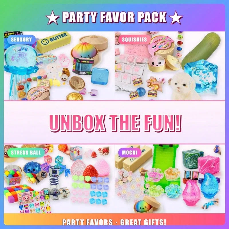 Mystery Squishy Sensory Toys – 1–5 Piece Options