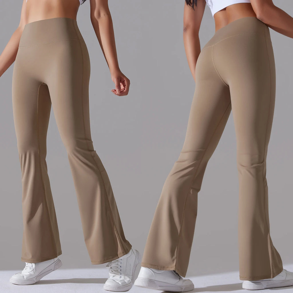 Women’s High-Waist Flared Leggings