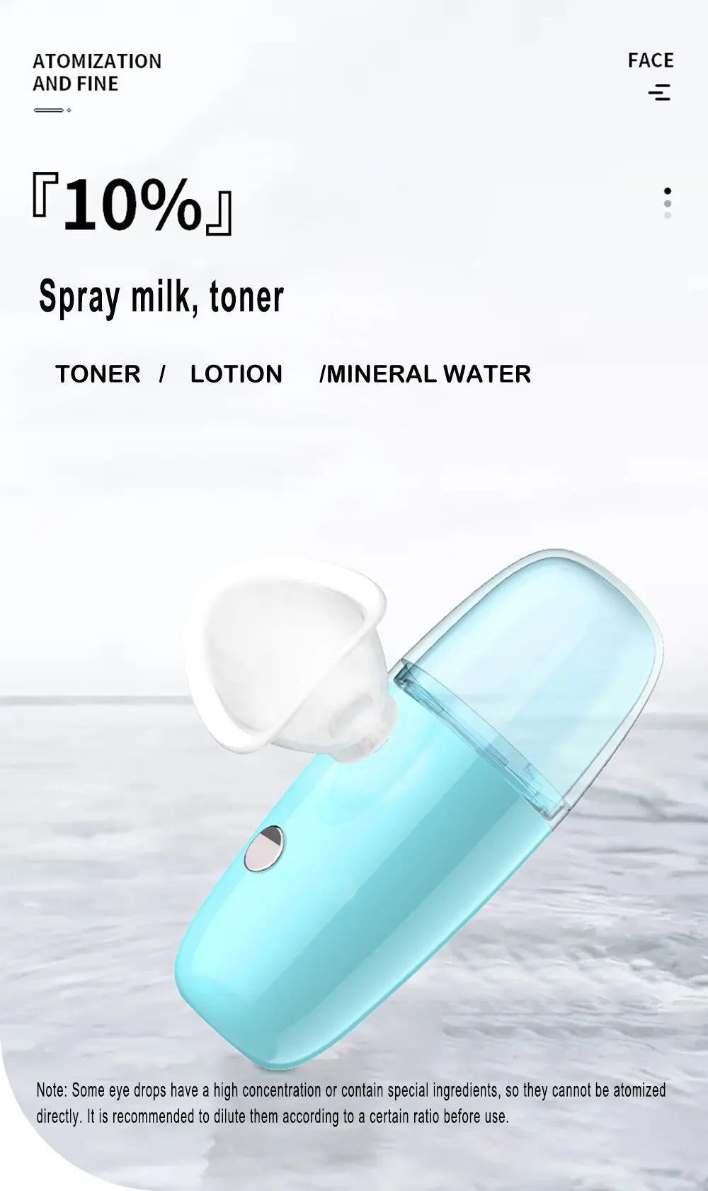 USB Rechargeable Eye Mist Sprayer