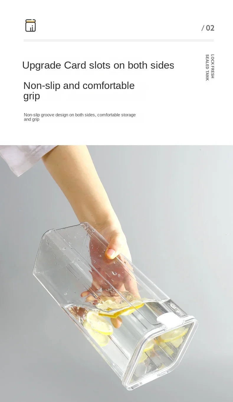 Clear Airtight Food Storage Container with Lid