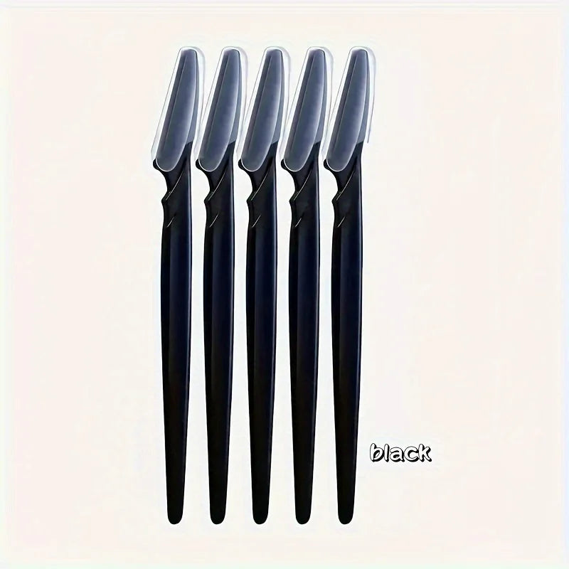 Manual Eyebrow Razor Kit – Black