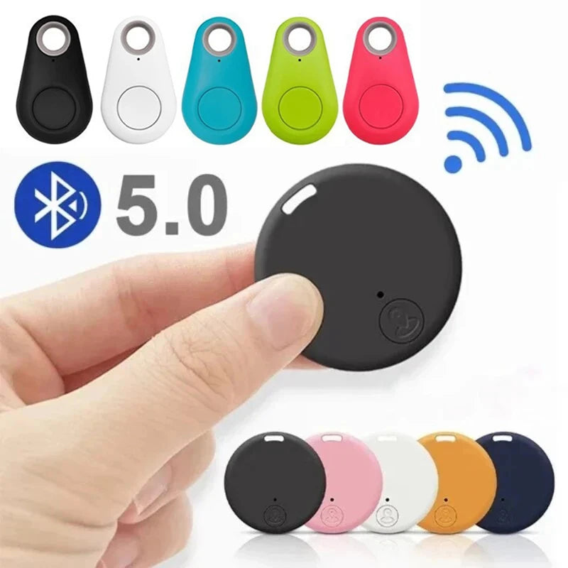 Mini-GPS-Locator Anti-Verlust-Alarm Geldbörse Schlüsselanhänger Smart Tag Bluetooth-kompatibler Tracer Schlüsselanhänger Hund Haustier Kind Tracker Schlüsselfinder