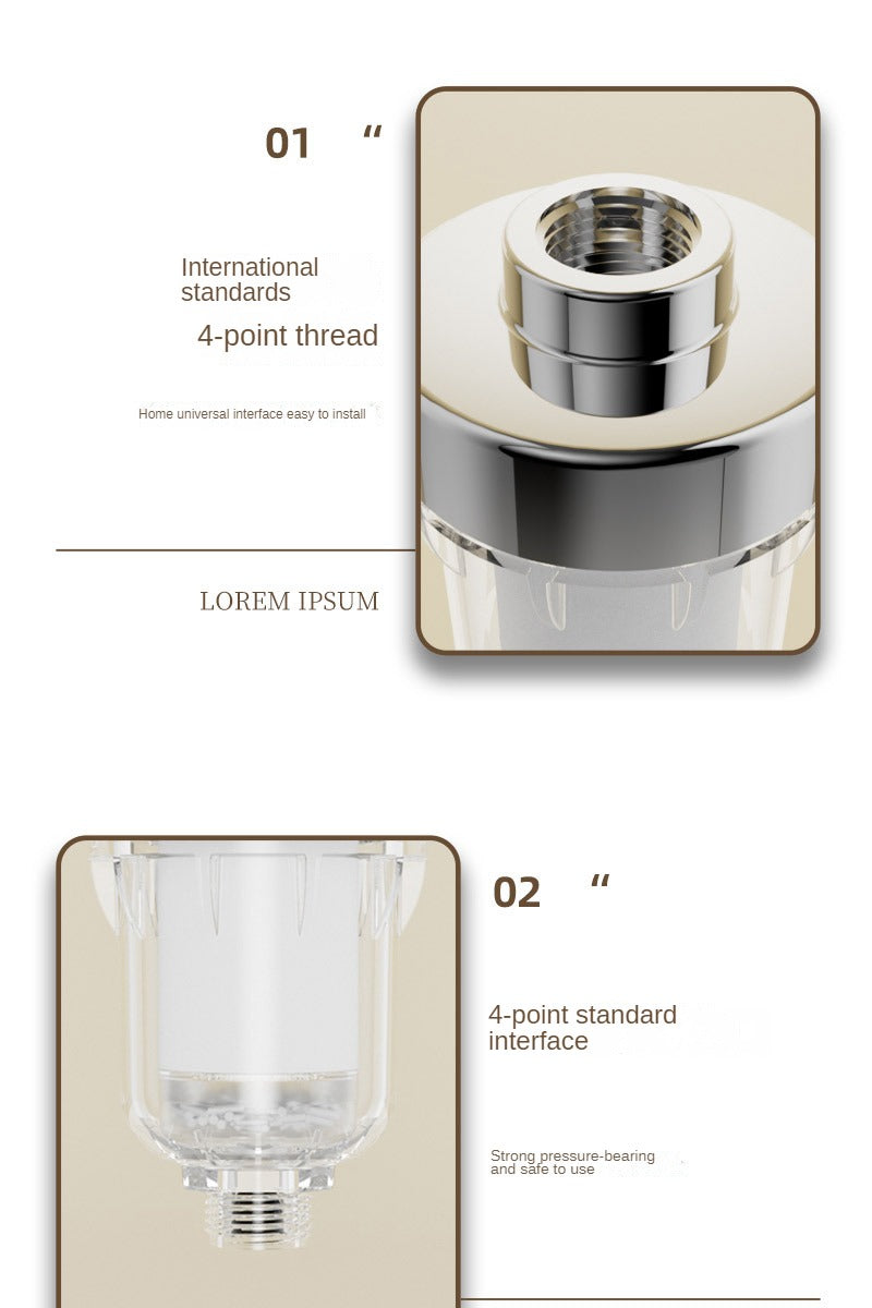 Inline Water Filter & PP Replacement Cartridge Bundles
