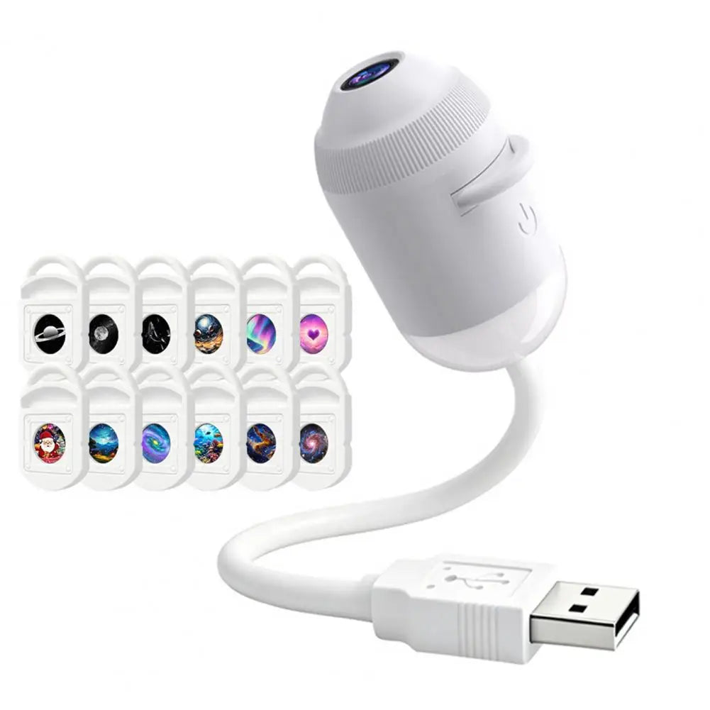 USB Star Projector & Night Light – 3 to 24 Slides