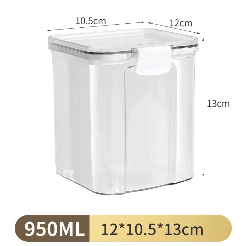 Clear Airtight Food Storage Container with Lid