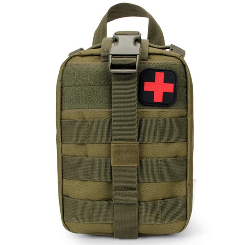 Tactical Molle First Aid Pouch – EDC Waist Pack for Hunting, Camping & Outdoor Use