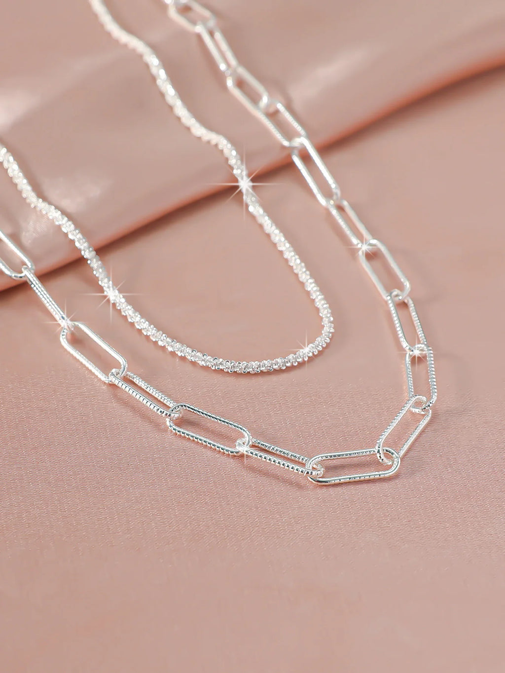 Women's Silver-Tone Chain Necklace