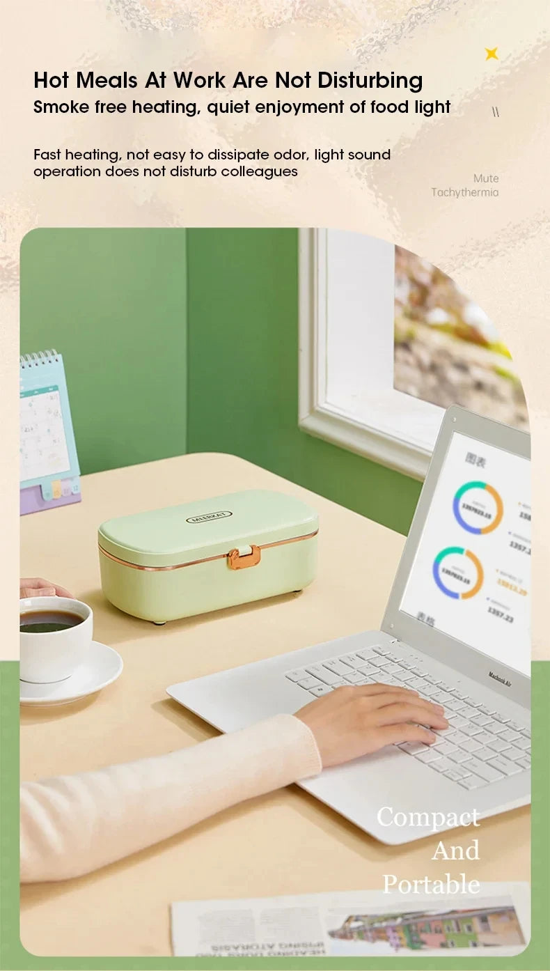 Electric Lunch Box Food Warmer – 220V EU Plug