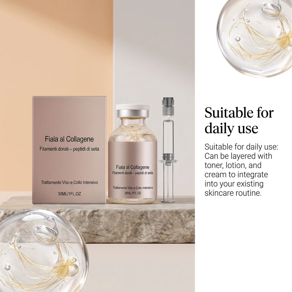 Korean Silk Collagen Serum Moisturizer Stick Set Revitalizing Face Cream Anti-Wrinkle Firming Lifting Skin Care Deep Hydration