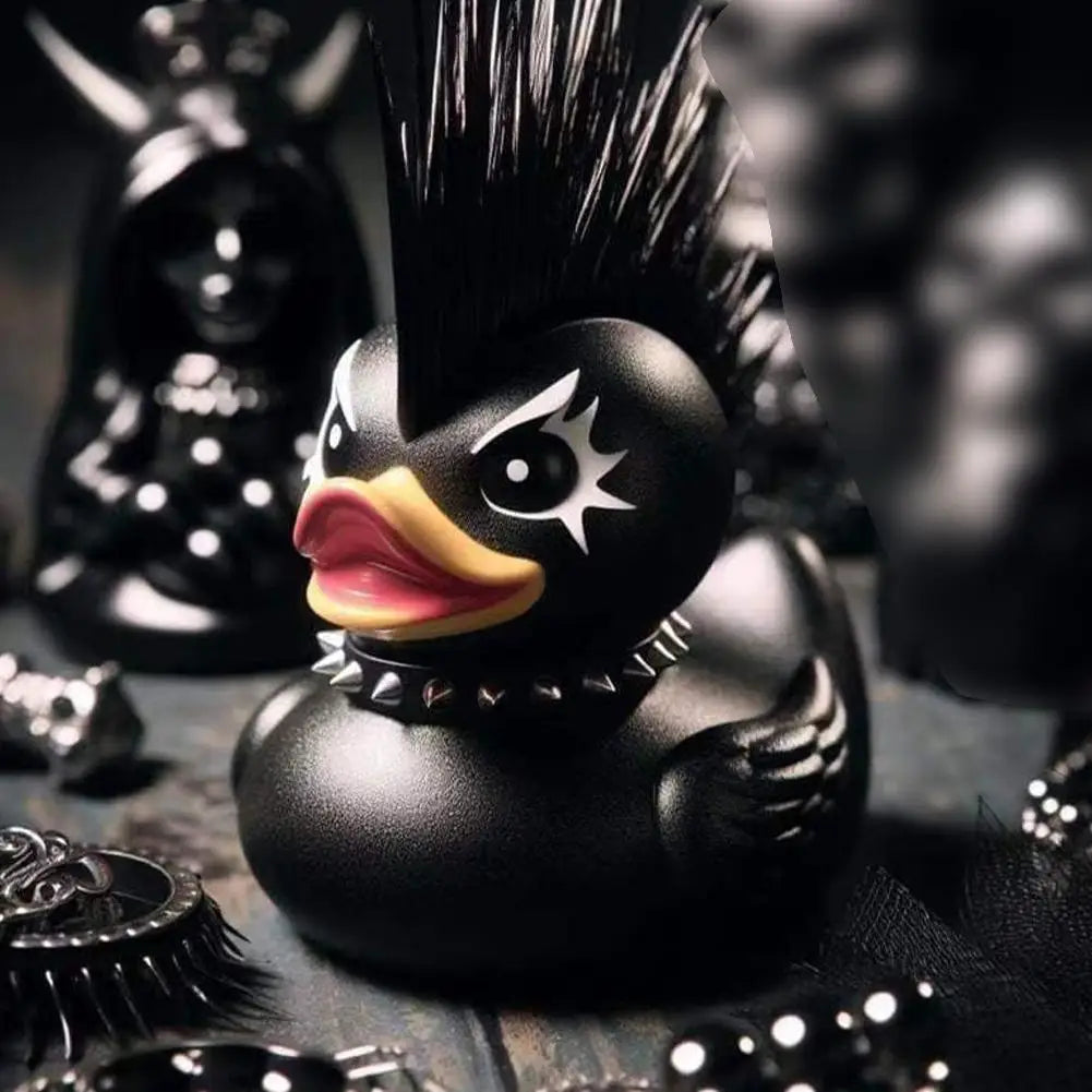 Duck Devil Duck Death Rock Duck Statue Car Styling Central Console Dashboard Auto Styling Decorative Home Desktop Decoration