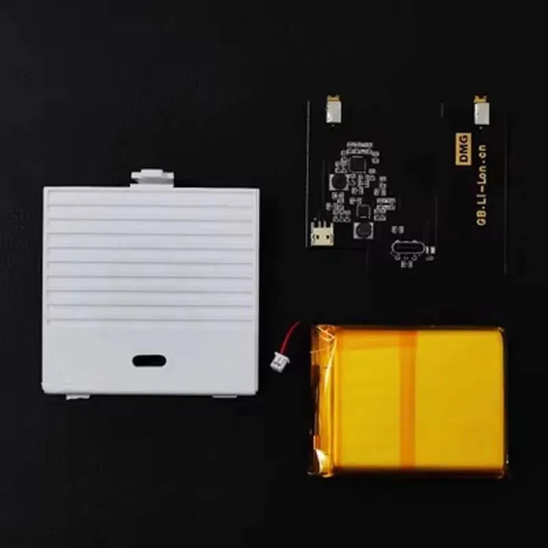 High Capacity 2300mAH Rechargeable Lithium Battery USB-C for Game boy Thick Machine for GB DMG Highligh