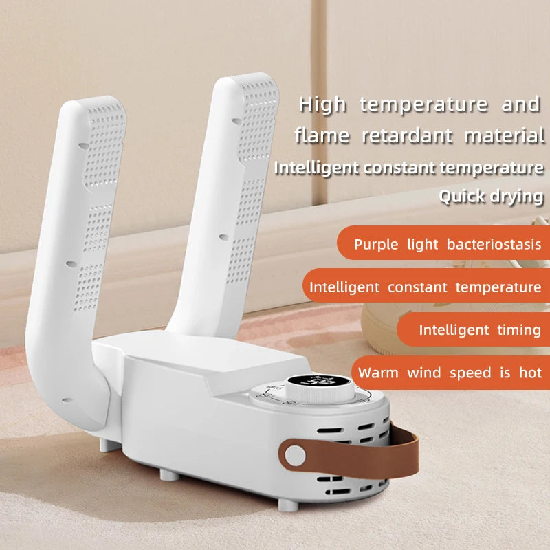 HOMEFISH Shoe Dryer with Timer – 220V EU Plug