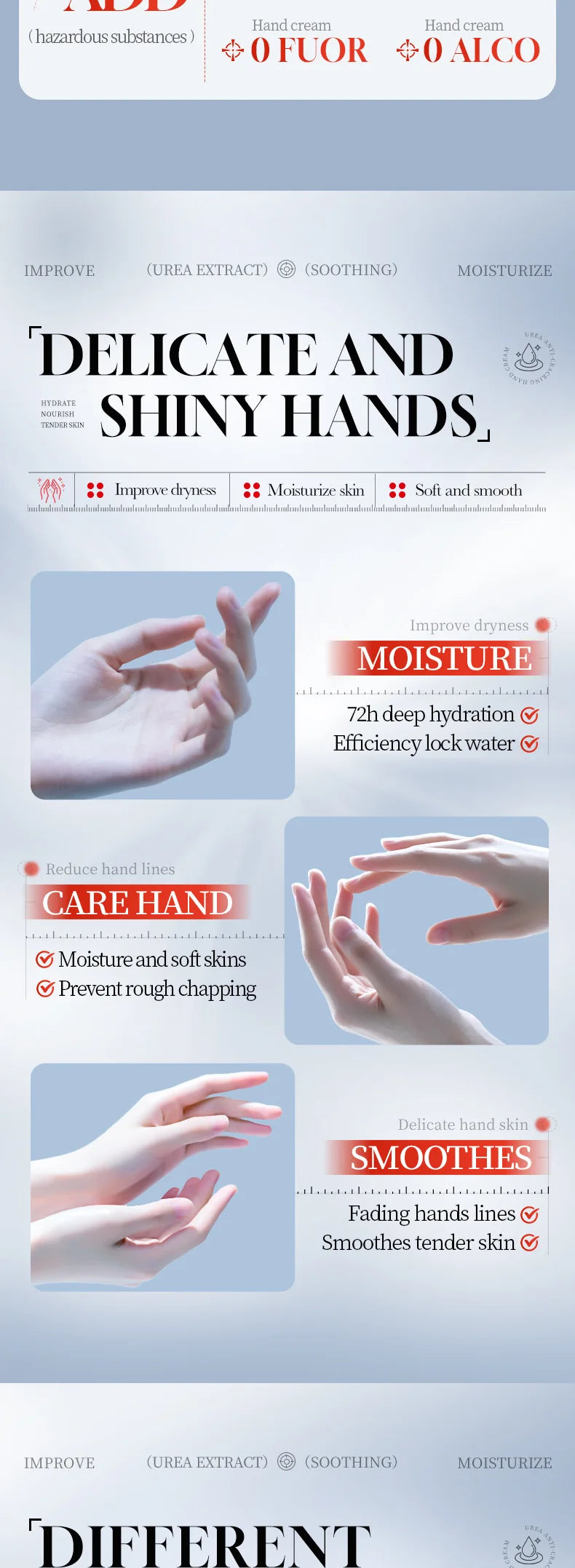 SADOER Moisturizing Hand Cream Set