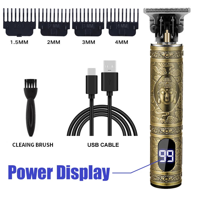 T9 Vintage-Style Cordless Hair Trimmer