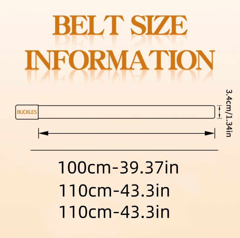 Suede-Look Casual Belt with Classic Pin Buckle