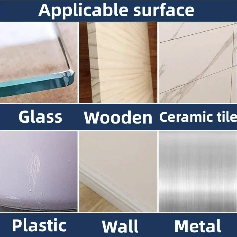 Clear Interlocking Adhesive Wall Mounts – 1–40 Pair Options