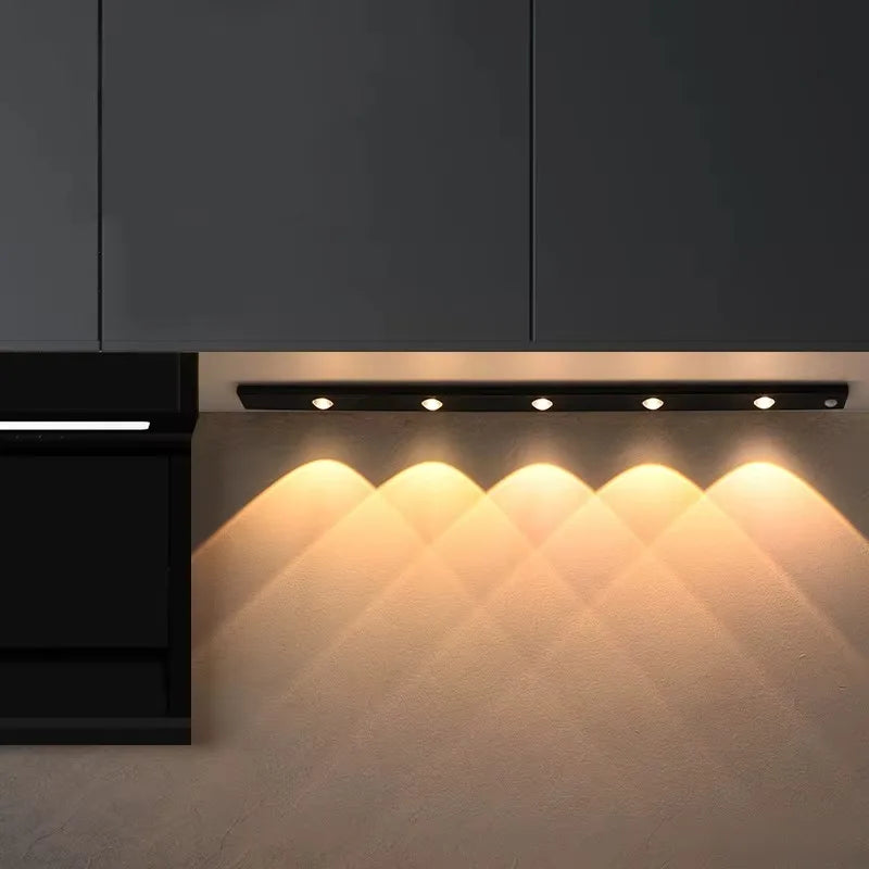 Rechargeable Motion-Sensor Cabinet Light with 3 White Tones
