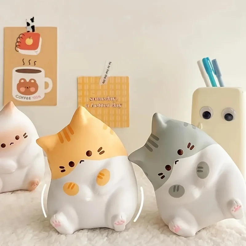 Cartoon Cat Squeeze Fidget Toy – 1 Piece