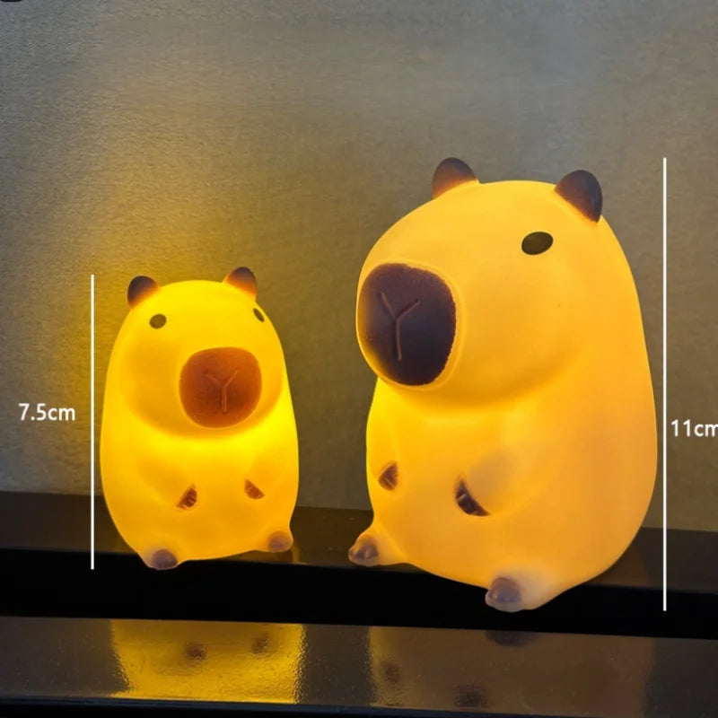 Capybara LED Night Light – Two Sizes