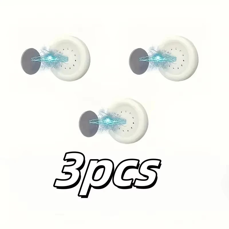 No-Drill Magnetic Remote Holders – White