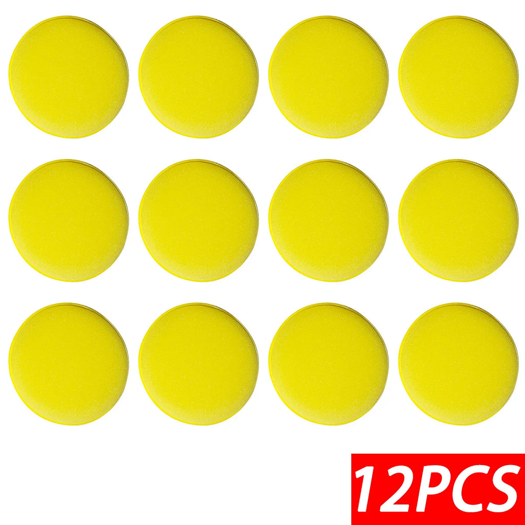 Car Wax Applicator Sponge Pads – 6 or 12 Pack