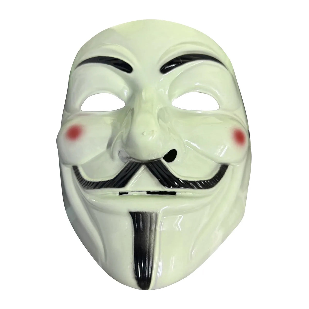 Guy Fawkes-Style Full-Face Costume Mask – 1 Piece