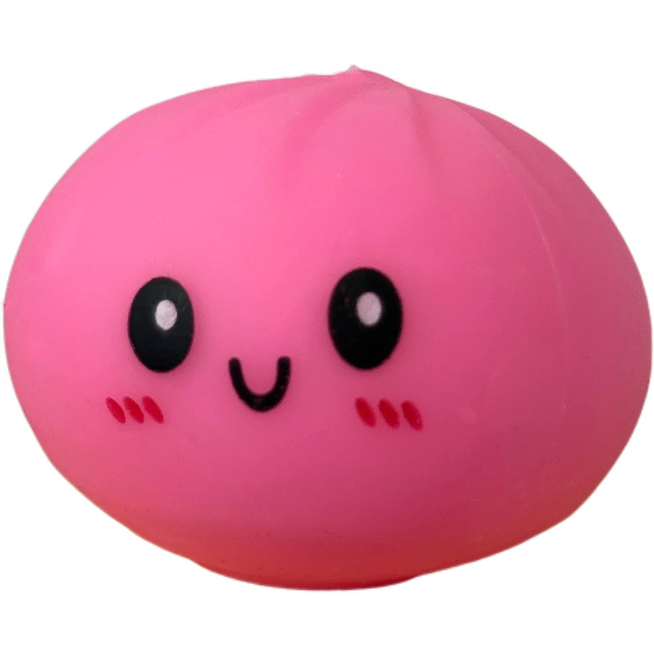 Dumpling Pressure Dumpling Squishies Cute Colorful Bun Toy Slow Rising Stress Relief Fidget Toy for Kids Adults Anti-Anxiety Toy