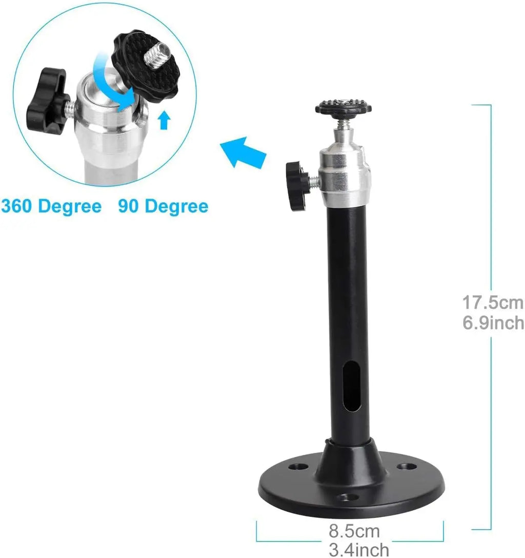 360° Adjustable Projector Wall & Ceiling Mount
