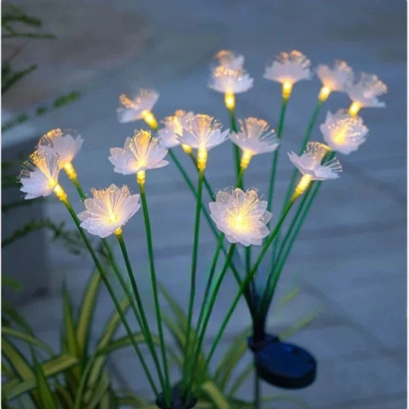 Solar Butterfly Fiber Optic Flower LED Lights – Outdoor Lawn Lamp for Garden, Wedding, Yard & Patio Décor
