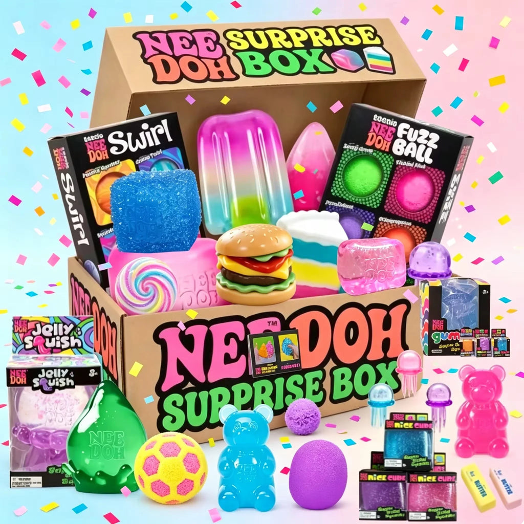 Assorted Squishy Fidget Toys – Surprise Selection