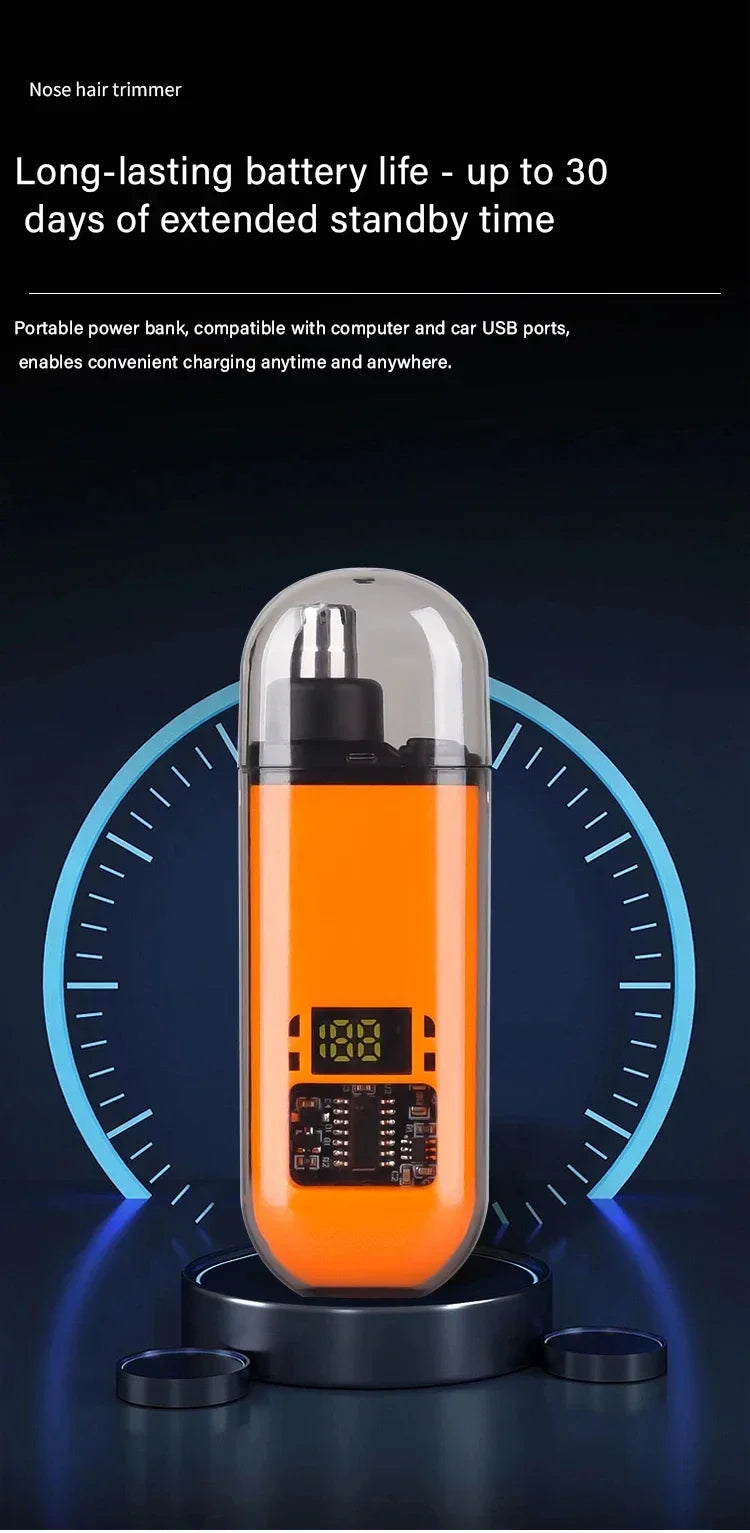 USB-C Rechargeable Nose & Ear Hair Trimmer
