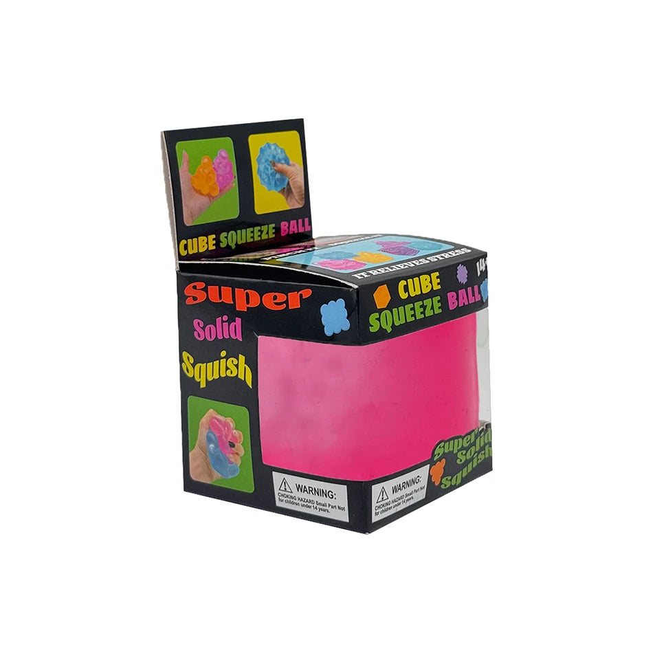 Nice Cube Slow Rising Sensory Fidget Cube Stress Relief Anxiety Sensory Tool for Focus ADHD & Office Desk Calming Gadget